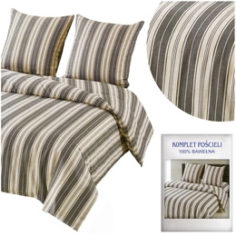 Bedding 160 x 200 3pcs Cotton Satin no. A1835