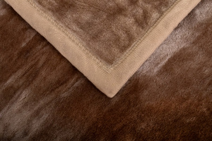 Blanket 160 x 200 Acrylic Solid Warm Yasemin 04