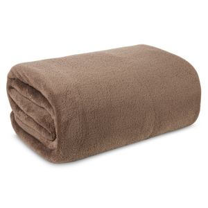 Blanket 150 x 200 Microfiber Simple Beige1