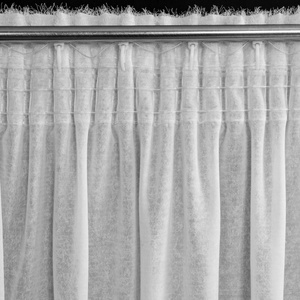 Curtain 140 x 270 Decorative Tape Agis White