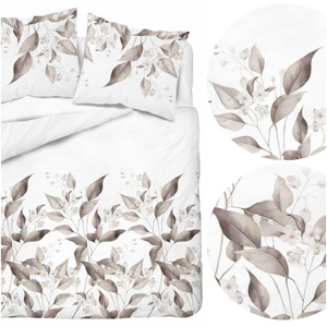 Bedding 220 x 200 3pc Asti Satin Cotton 5326B