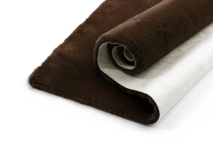 Rug 40 x 60 Soft Plush Fur Rabbit 106