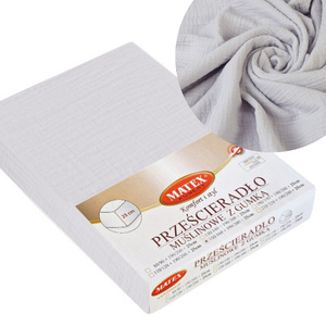Bed sheet 70 x 140 with elastic Matex MUSLIN 42