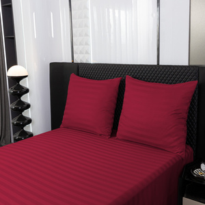 Bedding 160 x 200 3-piece Satin Stripes Ramiro 11