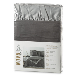 Bedding 160 x 200 3 pcs Cotton Ruffle Eliza Sta+Sr