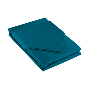 Bedding 220 x 200 3pc Satin Nova3 Turquoise