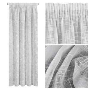 Curtain 140 x 270 Decorative Rubi Tape White