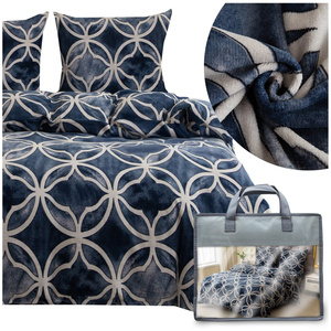 Bedding 200 x 220 3pc Microfiber Teddy Martino 3185