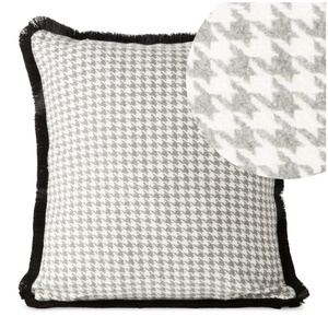 Pillowcase 45 x 45 Decorative Pepit2B Black+White